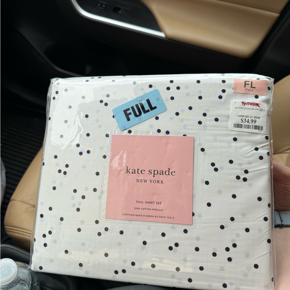 Kate Spade Polka Dot Full Sheet Set